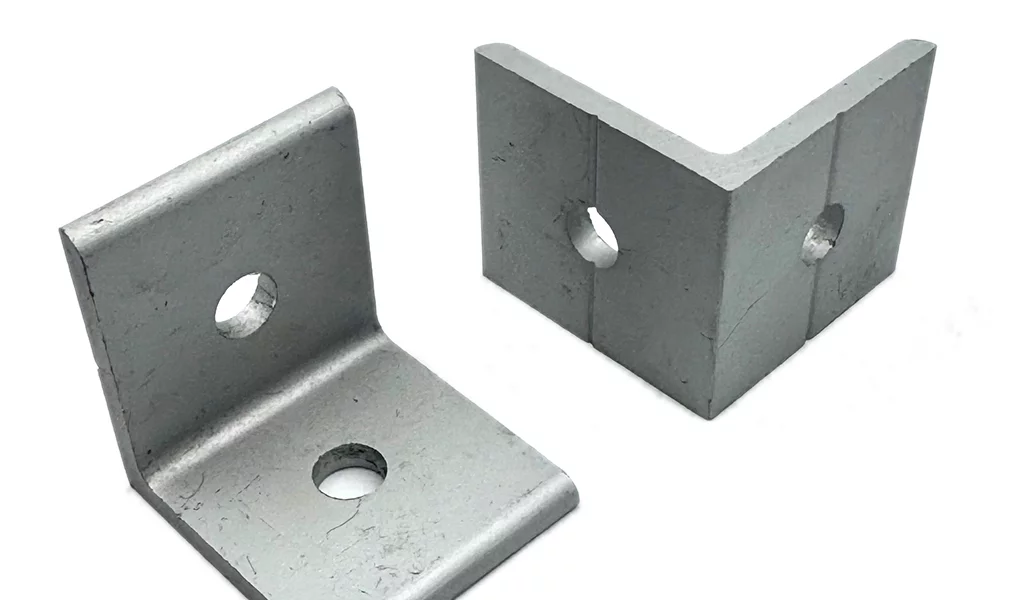 2 Holes Aluminum Slotted Inside Corner