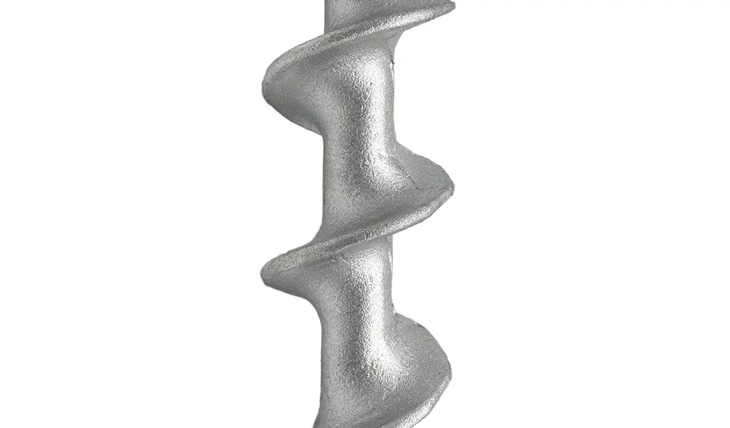 Aluminum Alloy A356, T6 Heat-Treatment High-Strength Aluminum Ground Anchor/Earth Screw For Field Fixing
