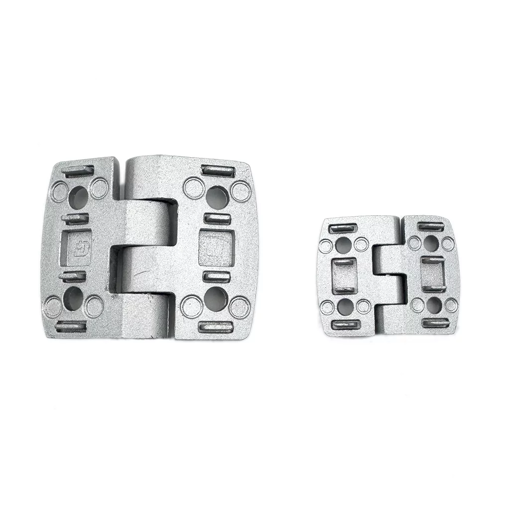 Bisagra de aluminio fundido a presión para perfiles con ranura