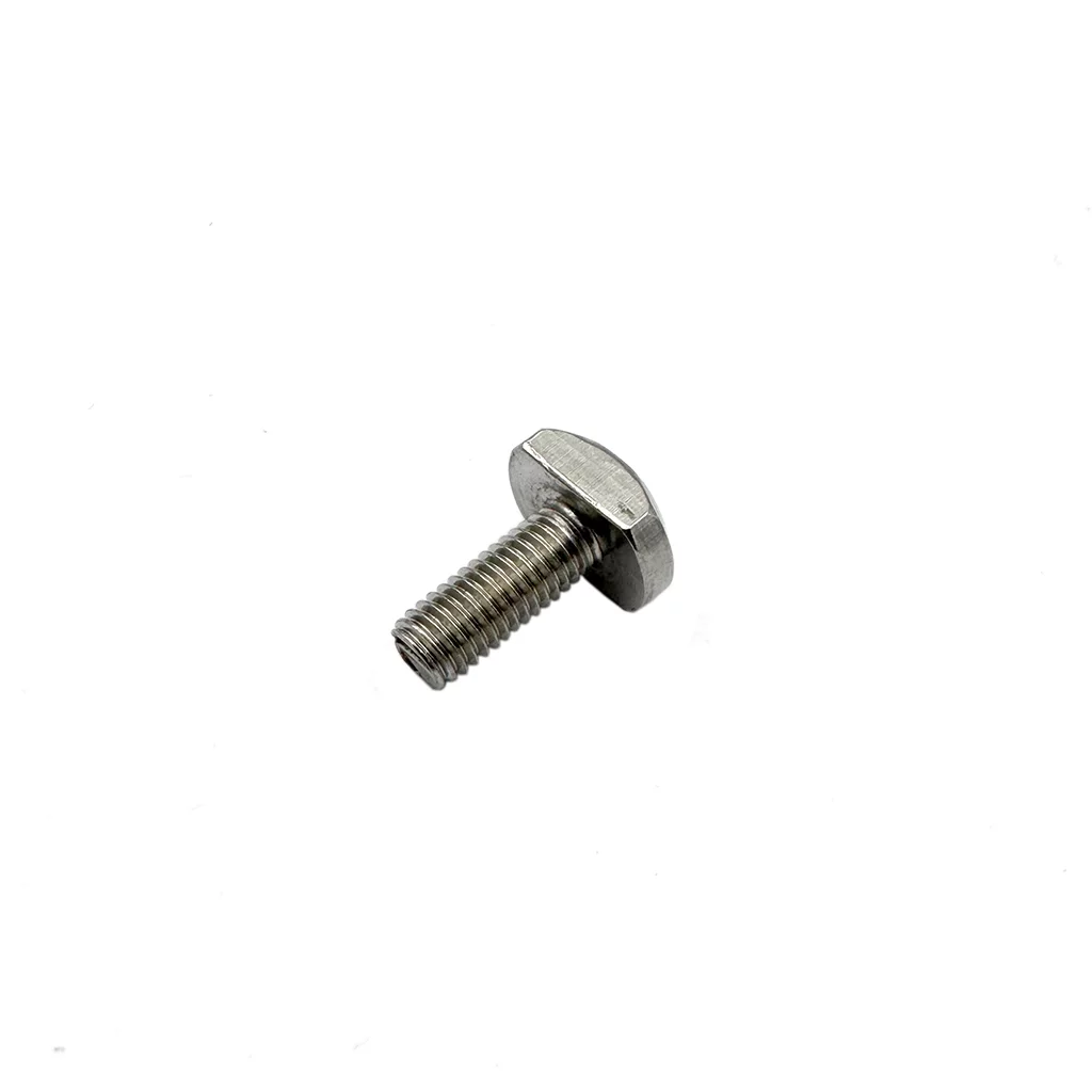Riel de canal con ranura en T, tipo T, rectangular, cabeza de martillo, tornillo A2 70 SUS304