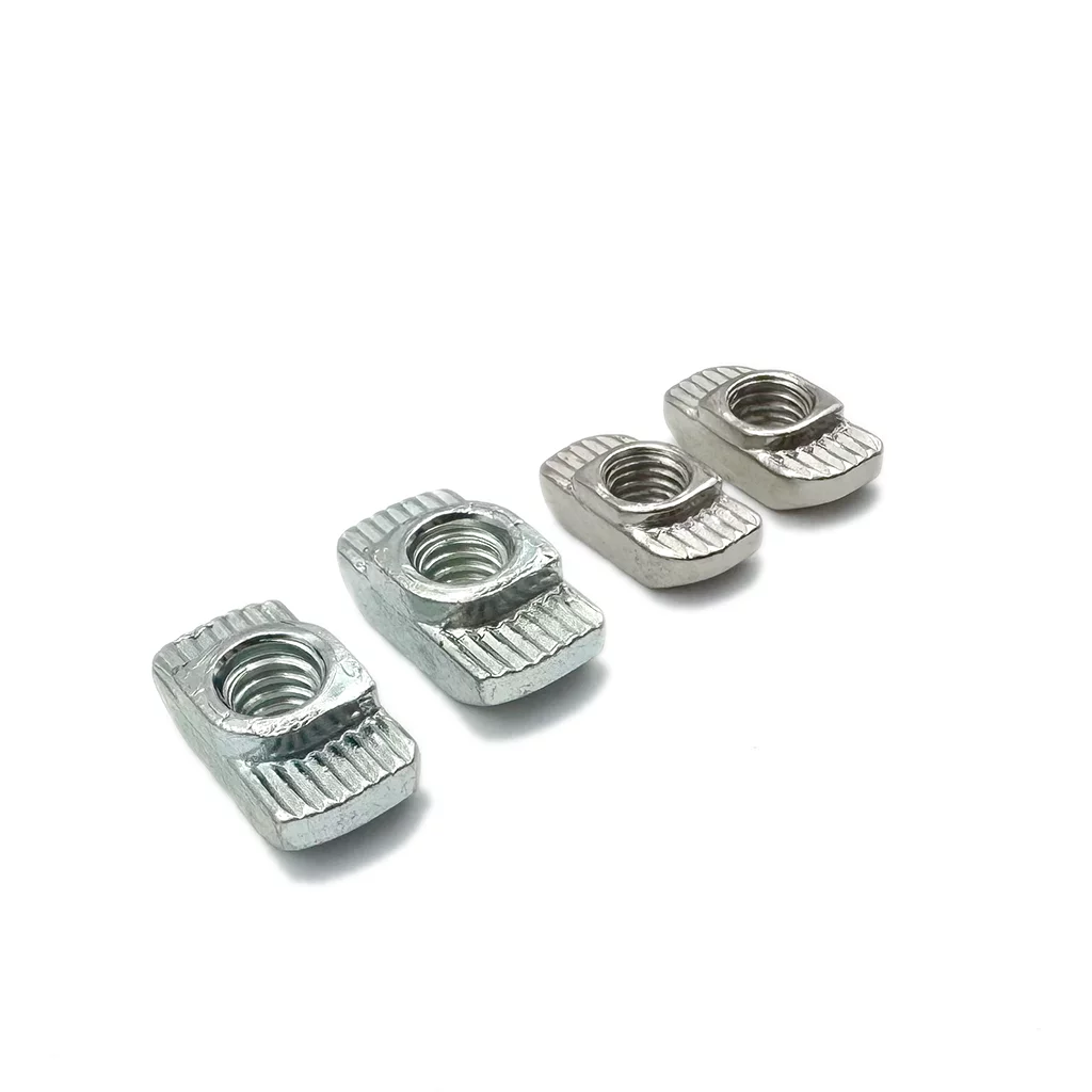 Écrou en T fileté en acier inoxydable M3, M6, M8, écrou de fixation pour profilé en aluminium, décoration de la maison