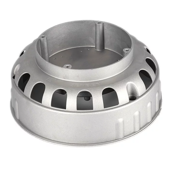 Soportes y carcasas de motores eléctricos de fundición a presión de aluminio.

