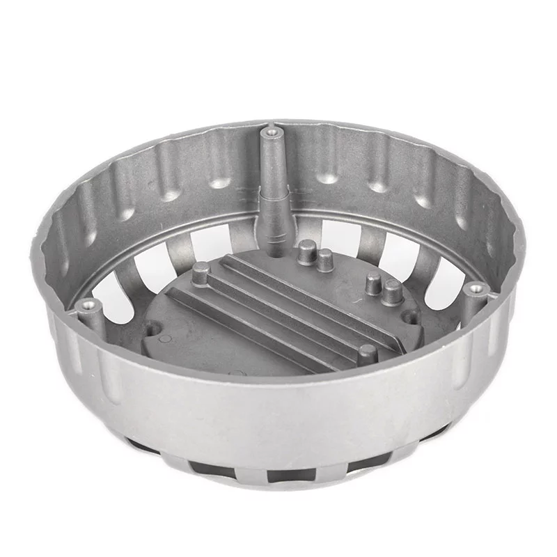 Soportes y carcasas de motores eléctricos de fundición a presión de aluminio.
