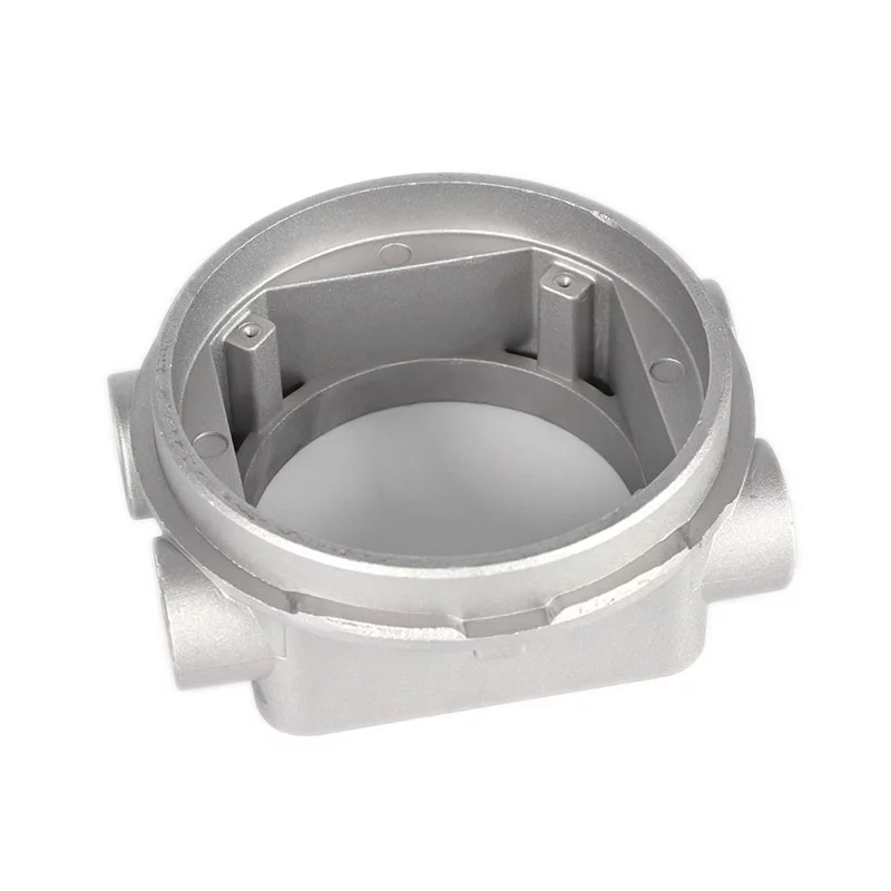 Soportes y carcasas de motores eléctricos de fundición a presión de aluminio.
