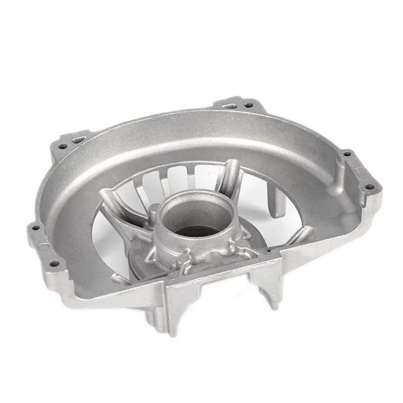 Soportes y carcasas de motores eléctricos de fundición a presión de aluminio.
