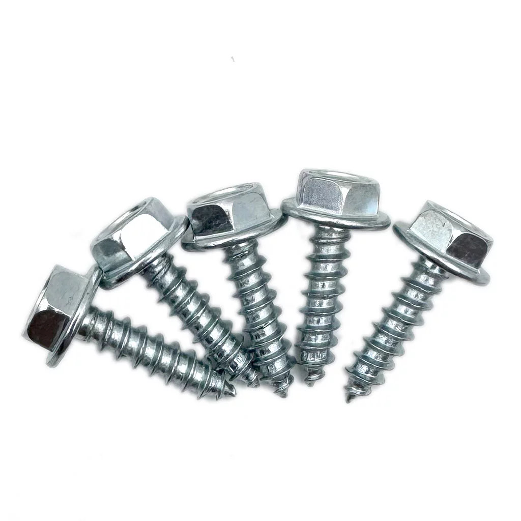 Tornillos tirafondos con cabeza de brida hexagonal Tornillo para madera