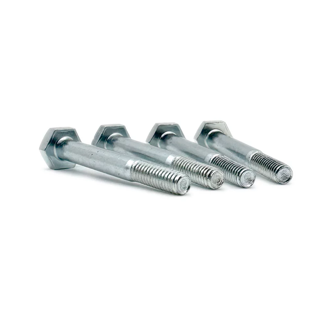 Tornillo hexagonal de media rosca galvanizado