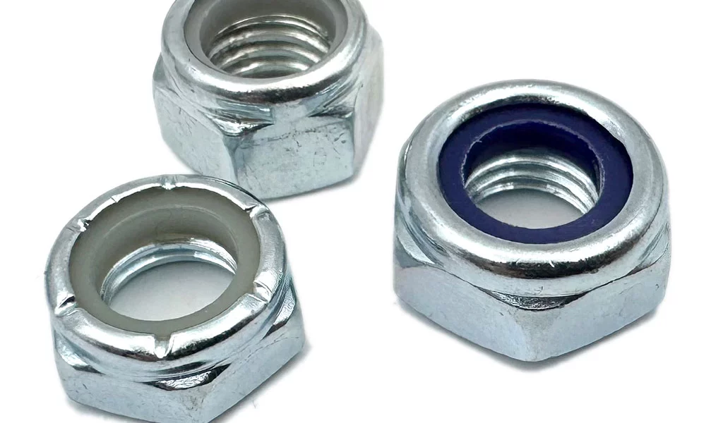 Nylon Lock Nut Zinc Plated