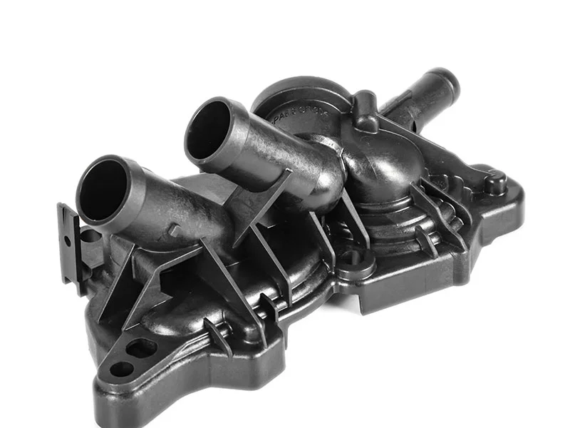 Auto-Parts Plastic-Parts Thermostat Assembly With Water Pump 5 Holes Compatible With EA211