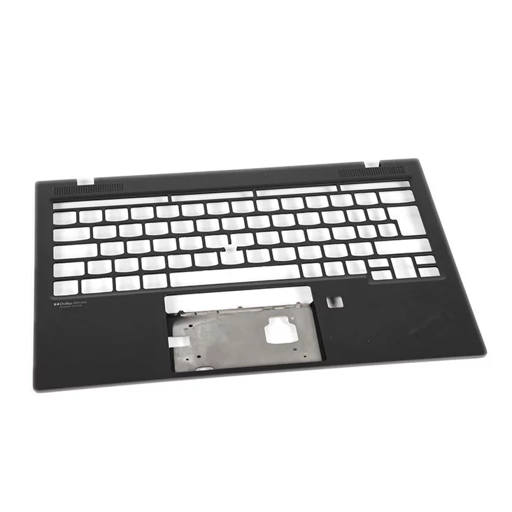 Panel de plástico para computadora portátil con sujetadores de cobre integrados
