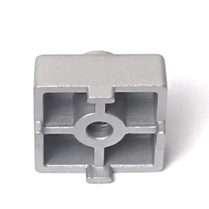 Soporte de fijación de perfil de aleación de aluminio, conector de pie con tuercas y tornillos para 4040