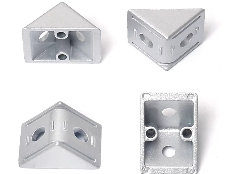 Aluminum Alloy Two Way Corner Connector Angle Connector