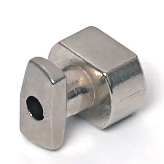 Accesorios de soporte de malla de alambre para valla de seguridad de aleación de zinc