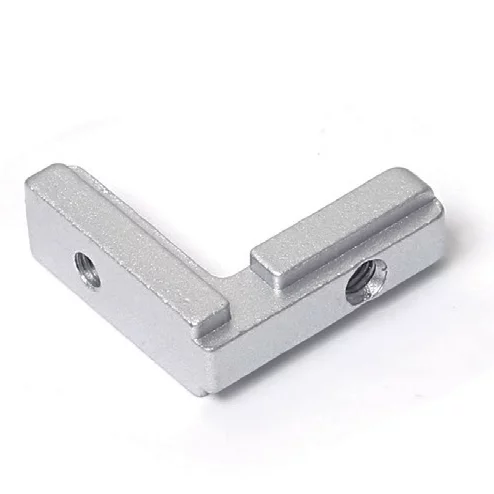 Zinc Alloy T-Slot L-Shape Interior Inside Corner Connector Joint Bracket