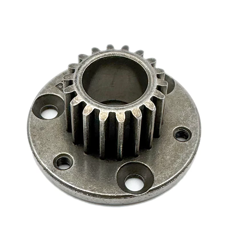Rueda dentada de acero Gog Rueda dentada Tecnología de metalurgia en polvo fino Componentes de piezas de metal de ingeniería mecánica PM