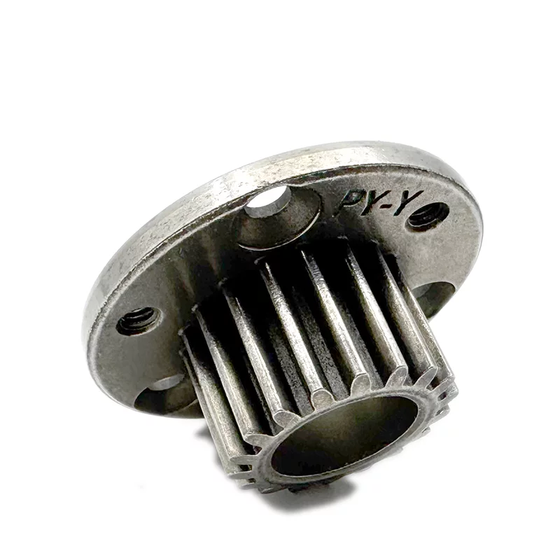 Rueda dentada de acero Gog Rueda dentada Tecnología de metalurgia en polvo fino Componentes de piezas de metal de ingeniería mecánica PM